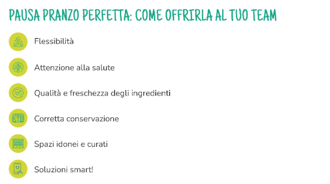 pausa pranzo perfetta